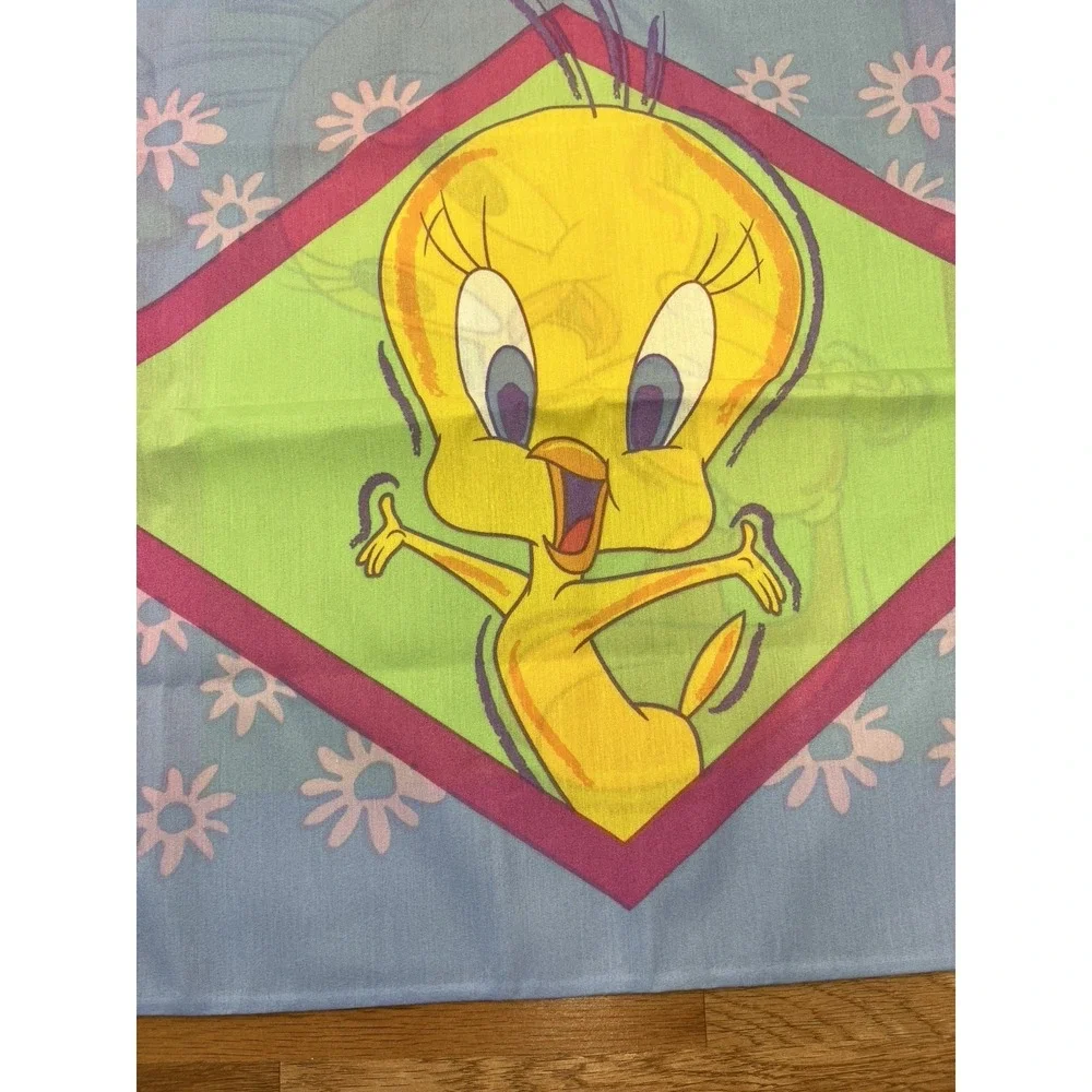 Vintage 2000 Tweety Bird Pillowcase Double Sided NEW